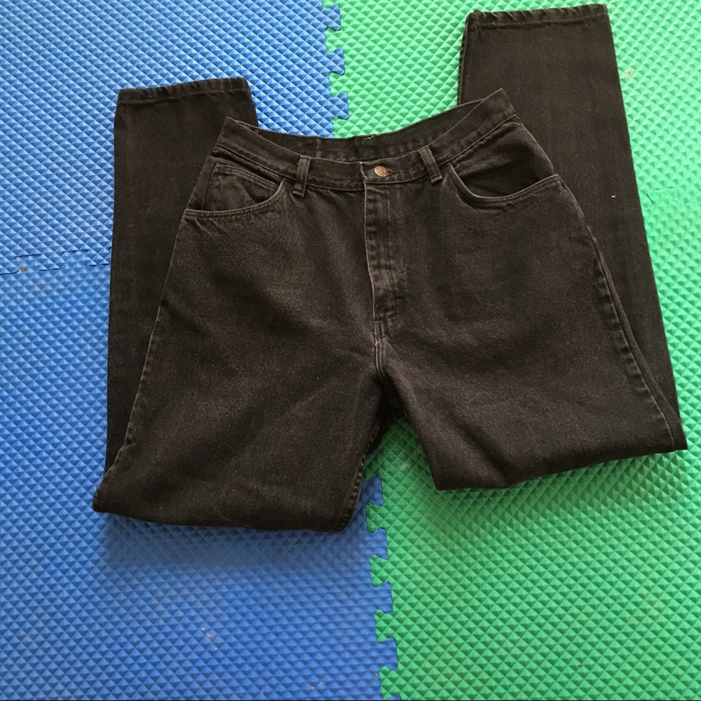 Gitano Straight leg black jeans size 14